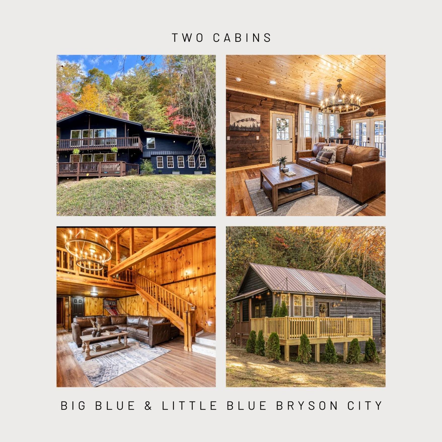 Big Blue Cabins مدينة كليرمونت المظهر الخارجي الصورة